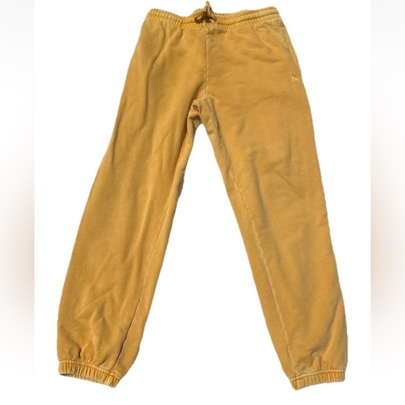 Kith Mustard Yellow Track Pants - Picture 3 of 10